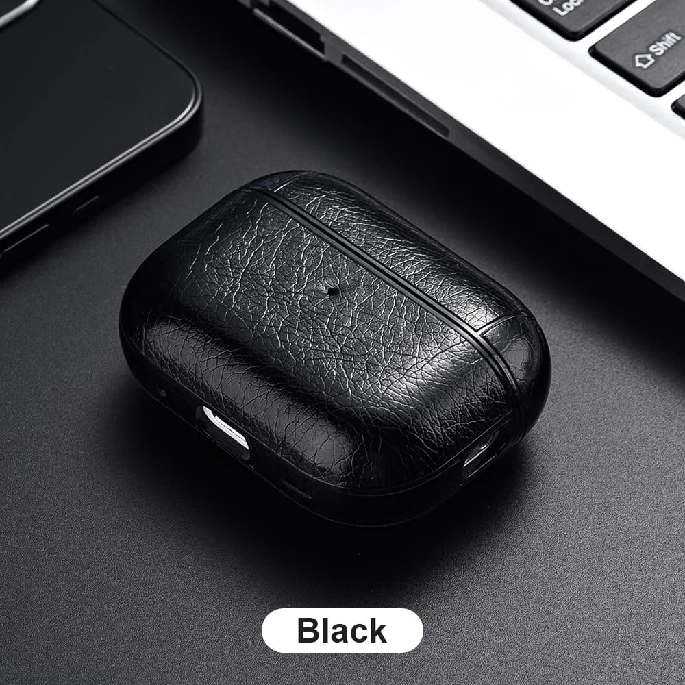 Case Leather Business Earphone Case Headset