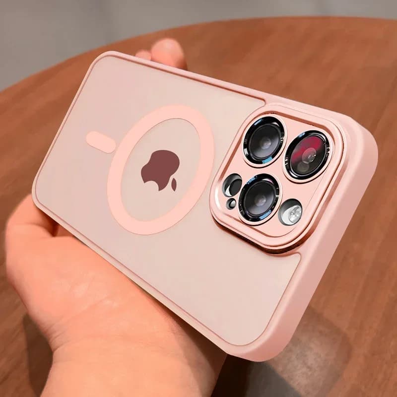 Magnetic Lens Protector Matte Translucent Case